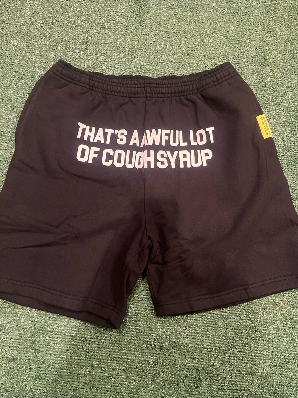That’s a awful lot of cough syrup shorts
